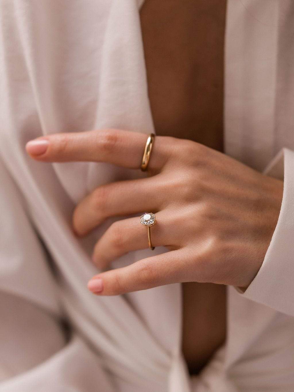 1.52ct old mine cut diamond