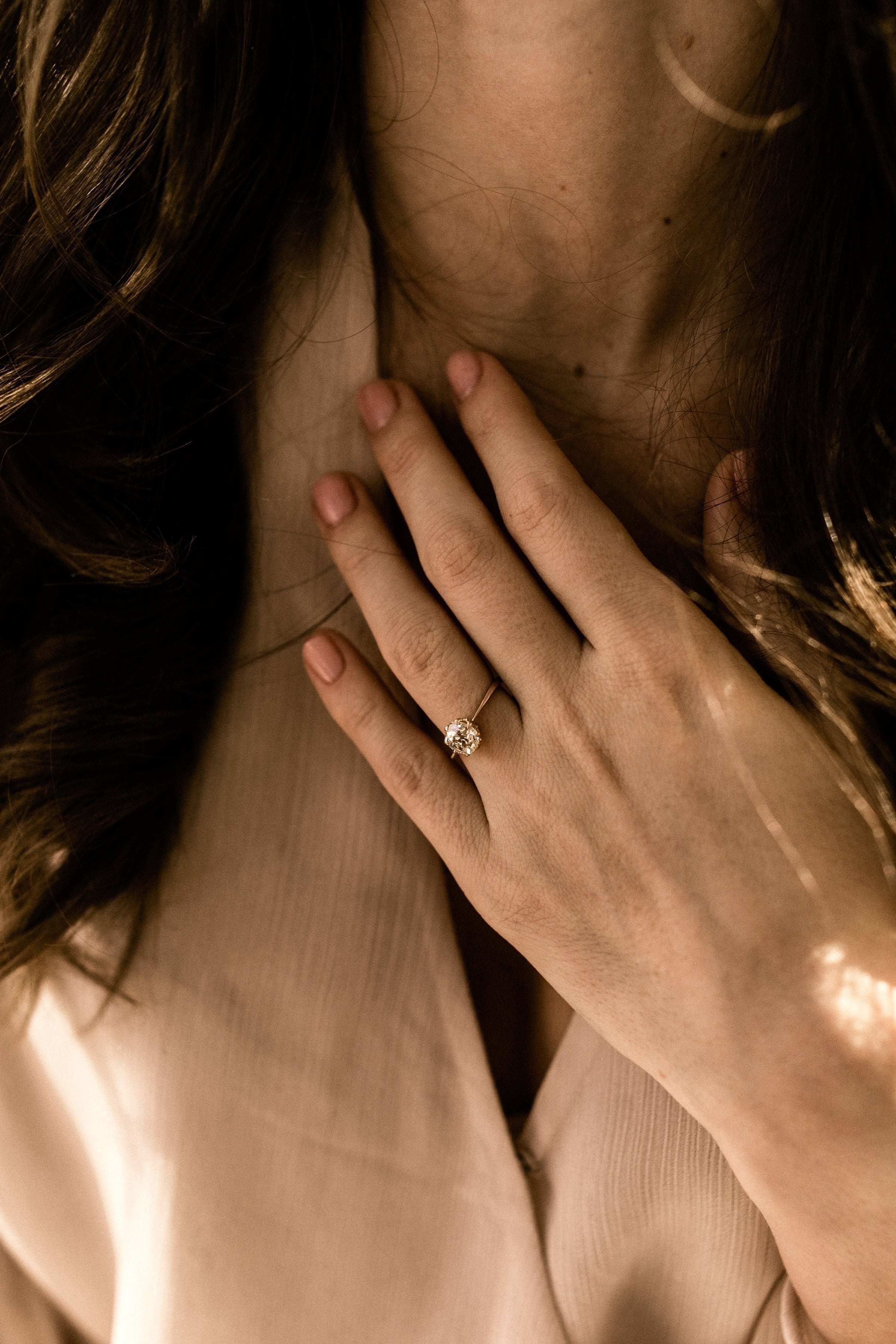 1.52ct old mine cut diamond