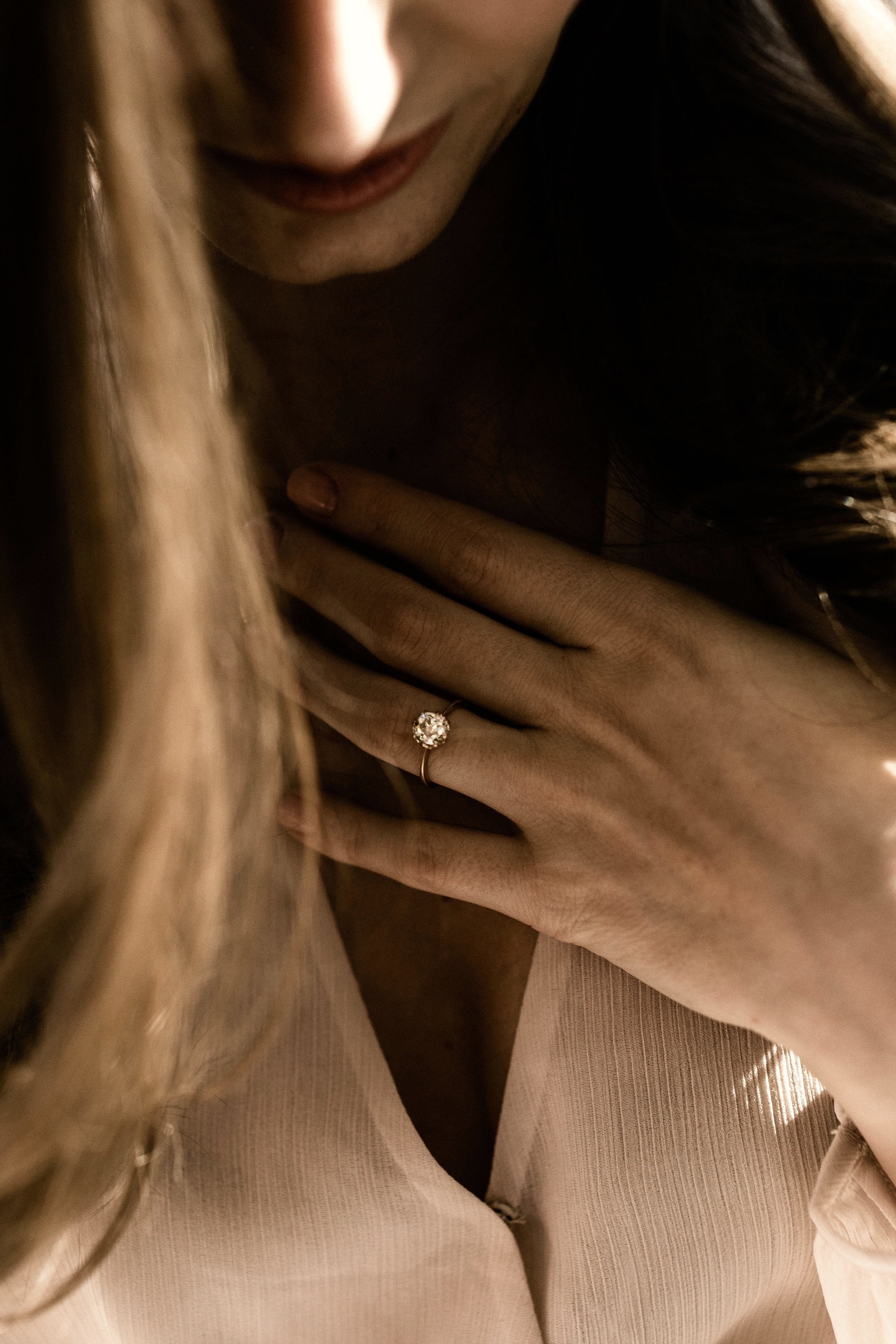 1.52ct old mine cut diamond