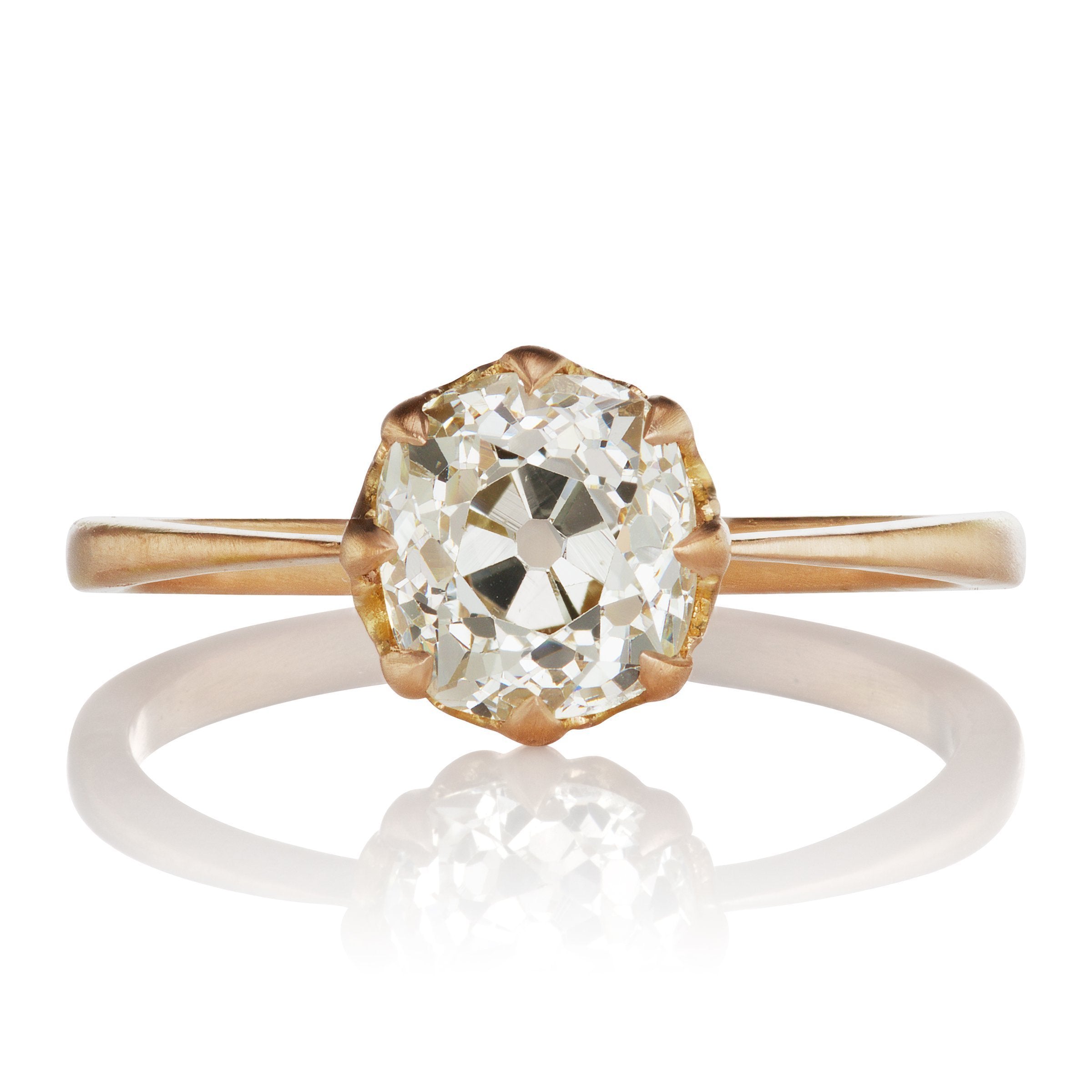 1.52ct old mine cut diamond