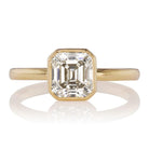 1.53ct Asscher cut diamond Ring