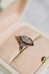 1.54ct Marquise cut diamond Ring