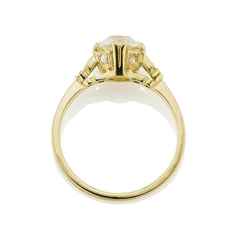 1.54ct old mine cut diamond