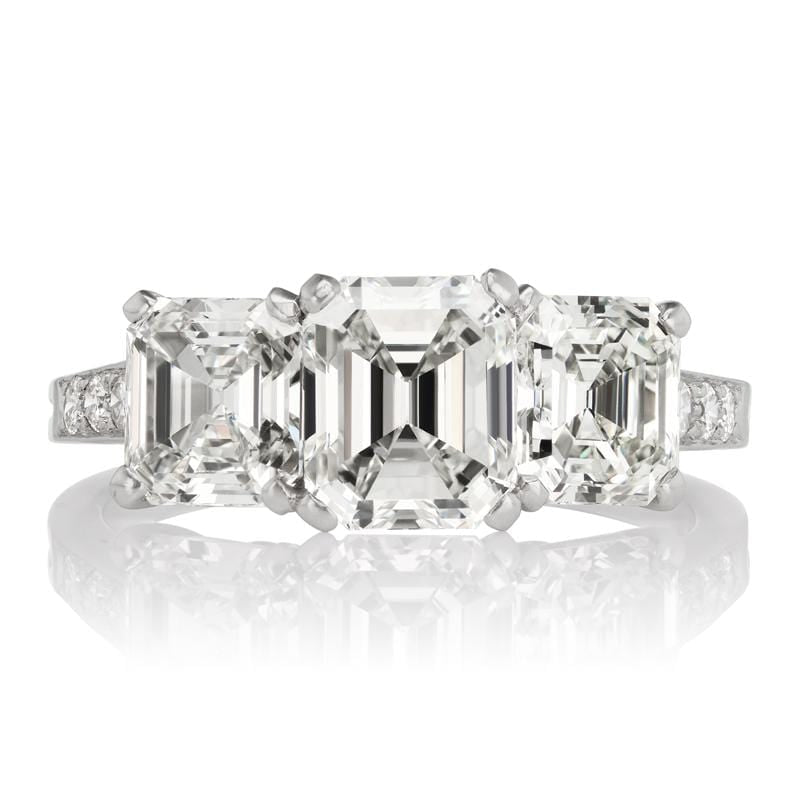 1.55ct Emerald Cut Diamond Ring