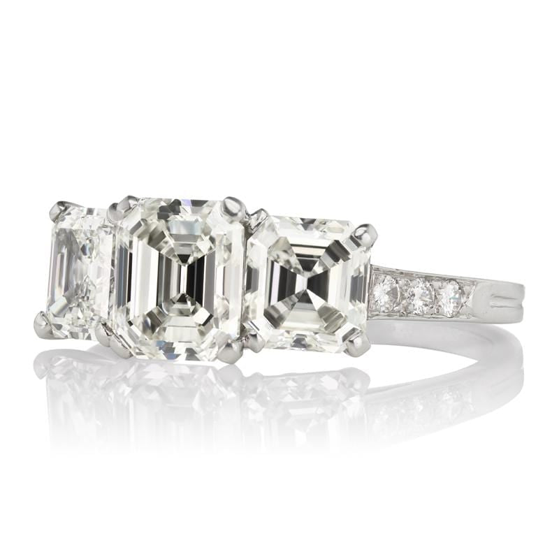 1.55ct Emerald Cut Diamond Ring