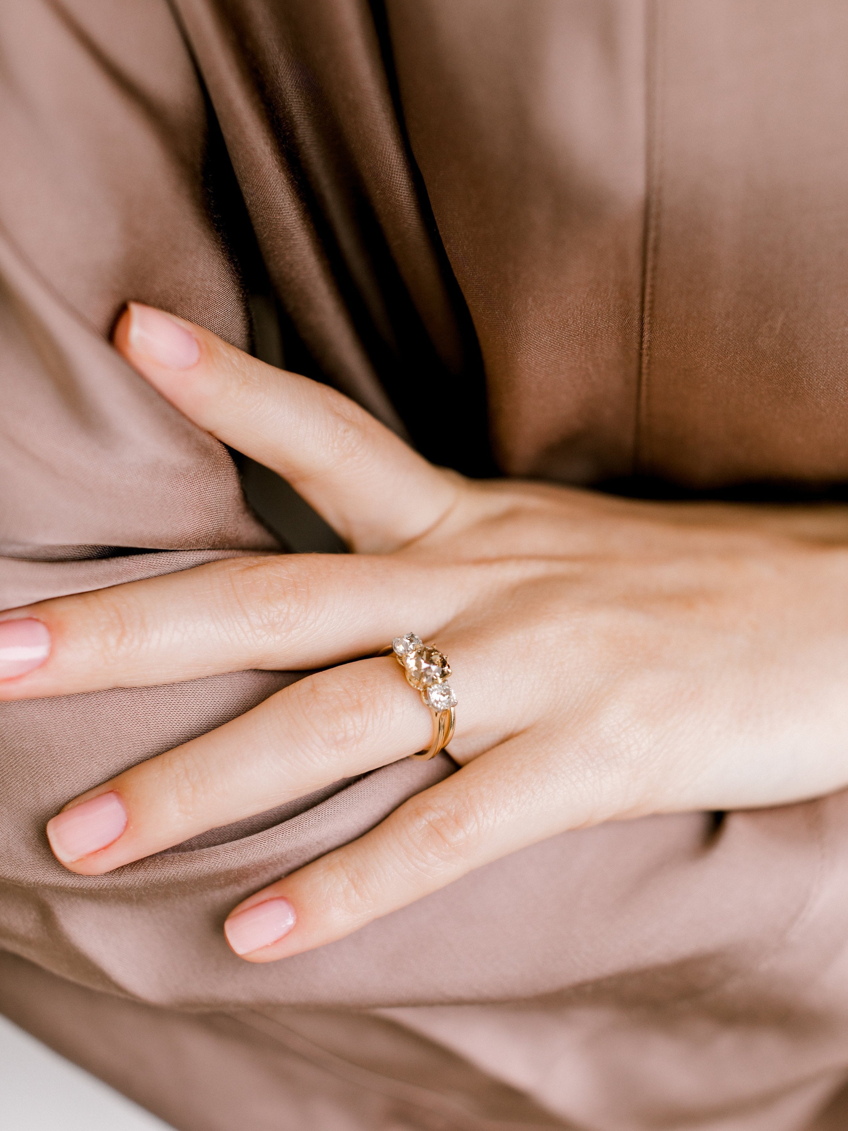 1.55ct old mine cut diamond