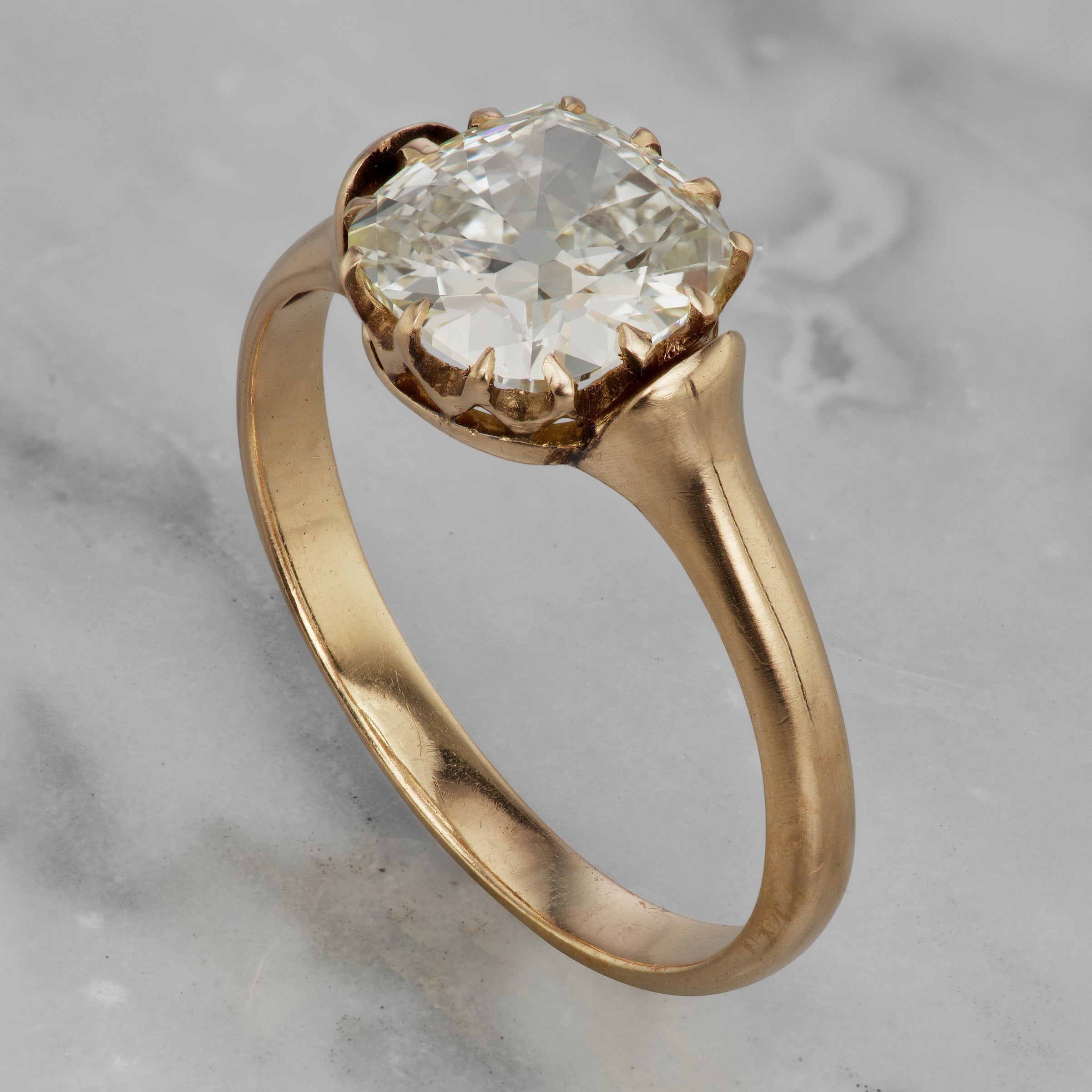 1.55ct old mine cut diamond