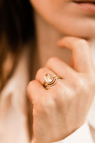 1.55ct Rose Cut diamond