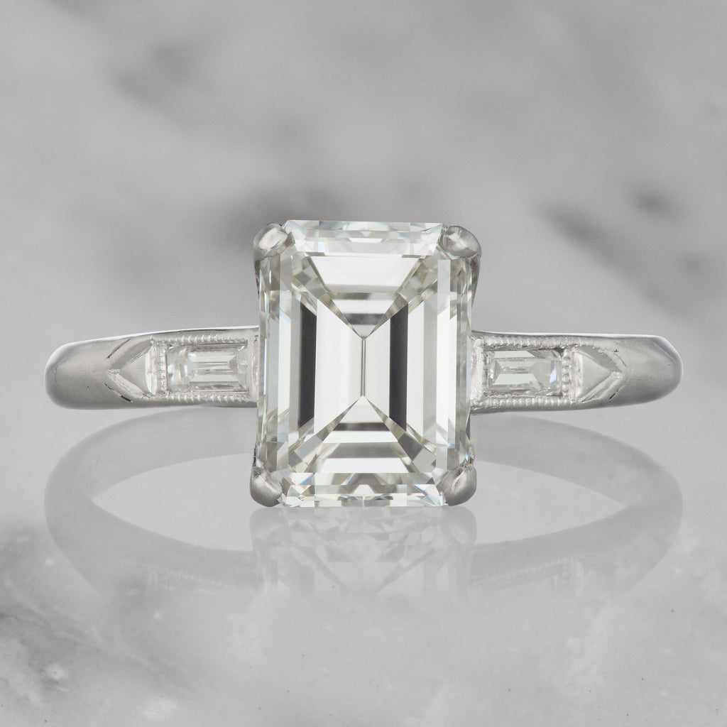 1.56 Carat Emerald Cut Diamond