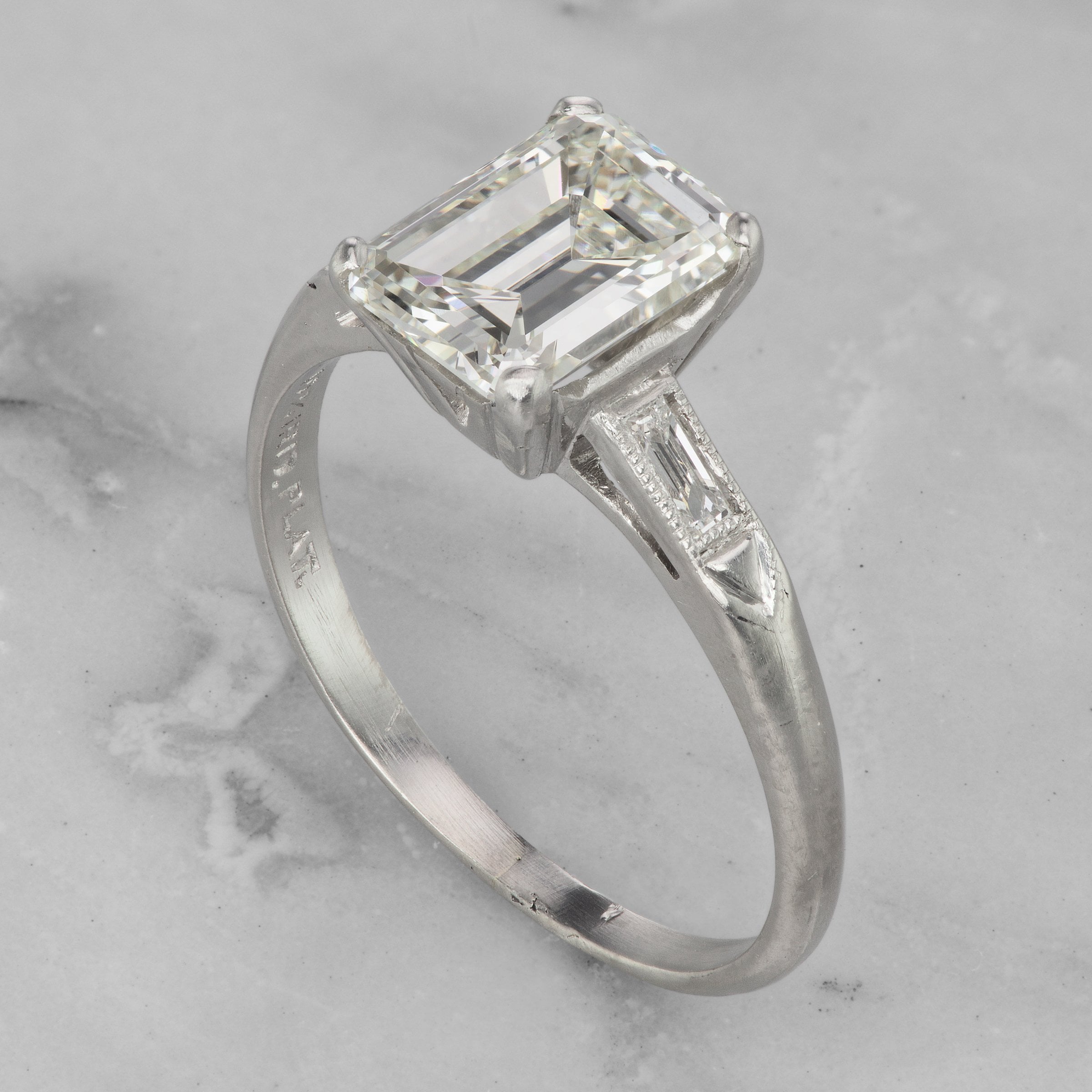 1.56 Carat Emerald Cut Diamond