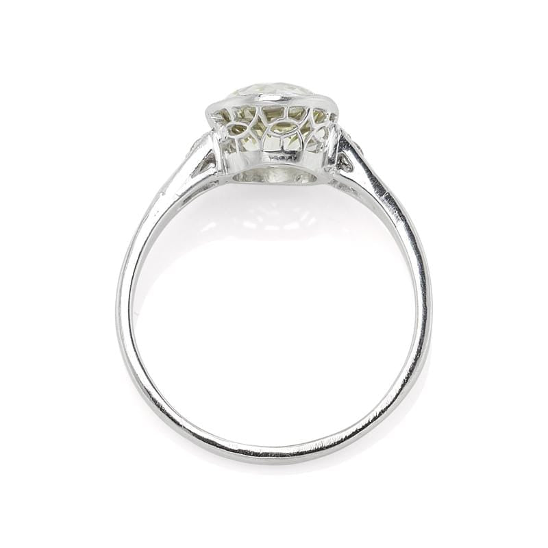 1.56ct old European cut diamond Ring