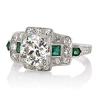 1.56ct old European cut diamond Ring