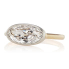 1.58ct Moval cut diamond Ring
