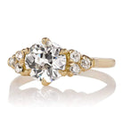 1.58ct old European cut diamond Rings