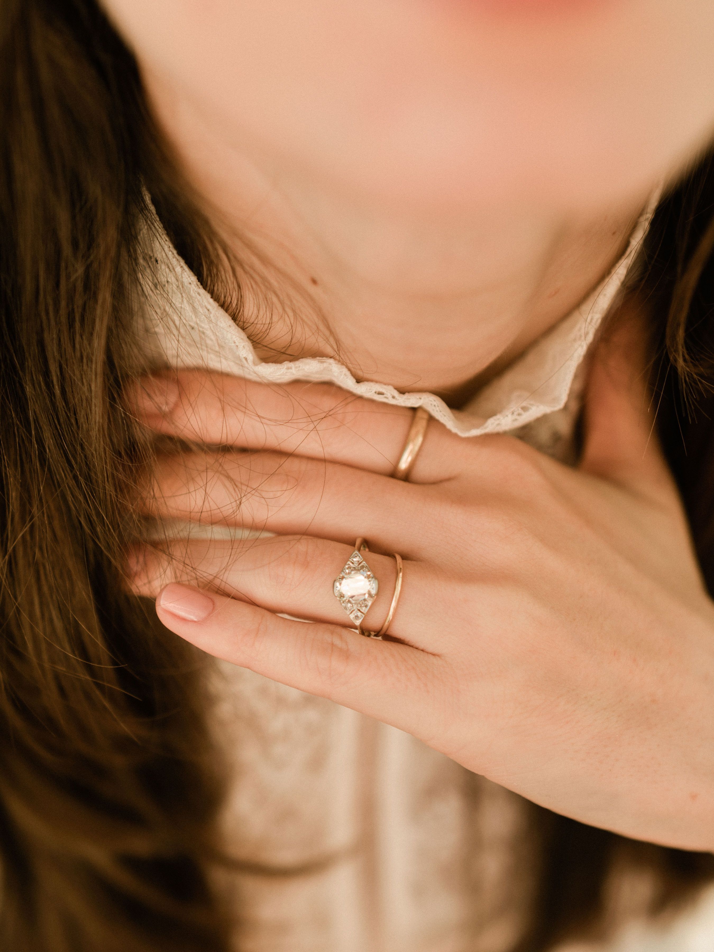 1.60ct antique cushion diamond