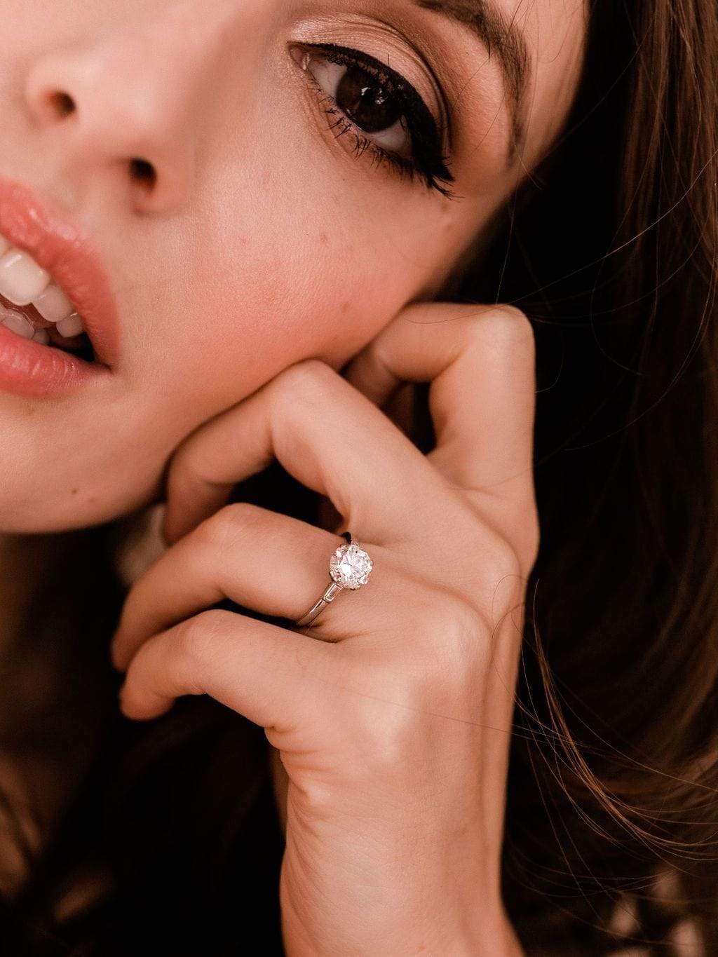 1.60ct old European cut diamond