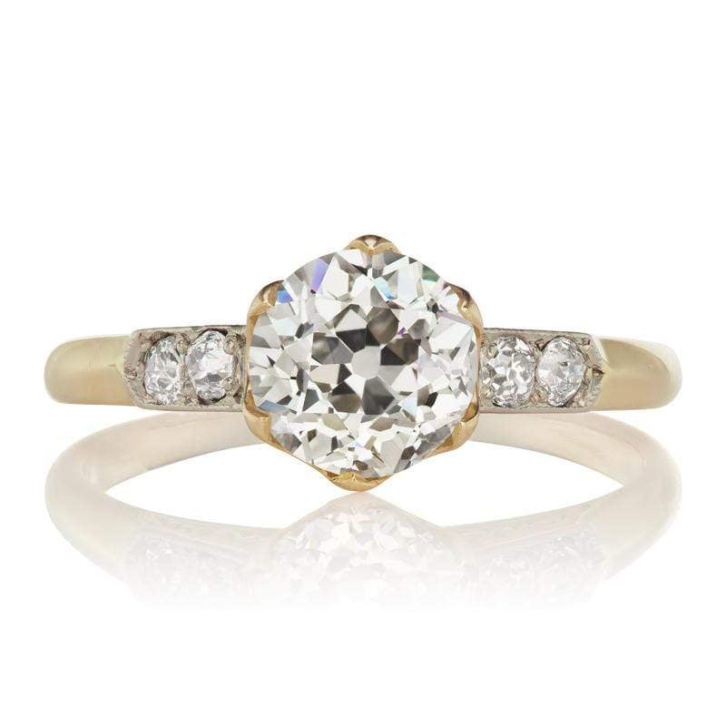 1.60ct old European cut diamond Ring