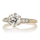 1.60ct old European cut diamond Ring