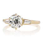 1.60ct old European cut diamond Ring