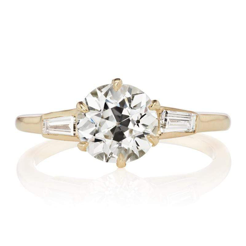 1.60ct old European cut diamond Ring