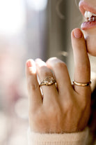 1.60ct rose cut diamond Oval Rose Cut Diamond Engagement RingOval Rose Cut Diamond Engagement Ring