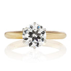 1.60ct Transitional cut diamond Ring