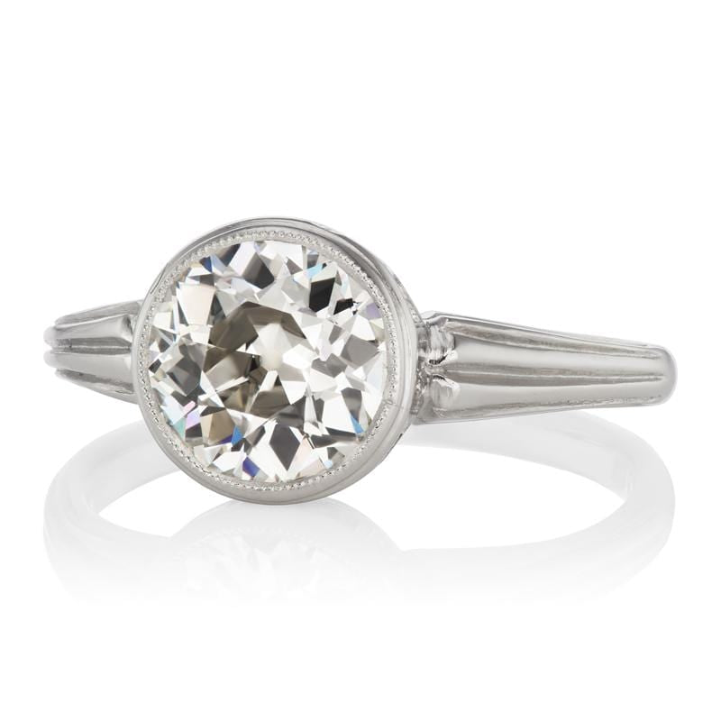 1.61ct old European cut diamond Ring