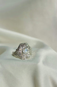 1.65ct old mine cut diamond Ring