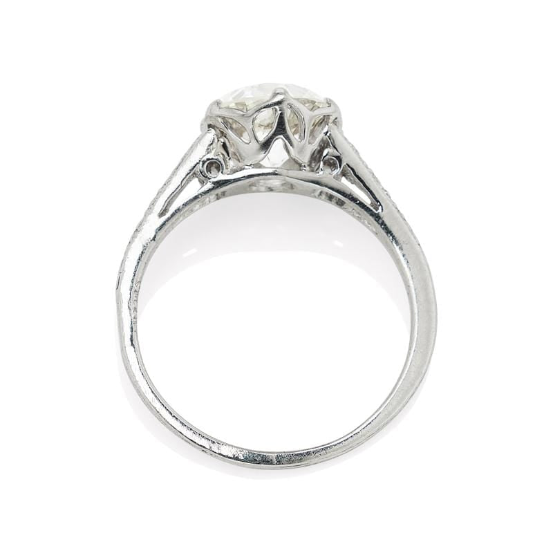 1.65ct Transitional cut diamond Ring