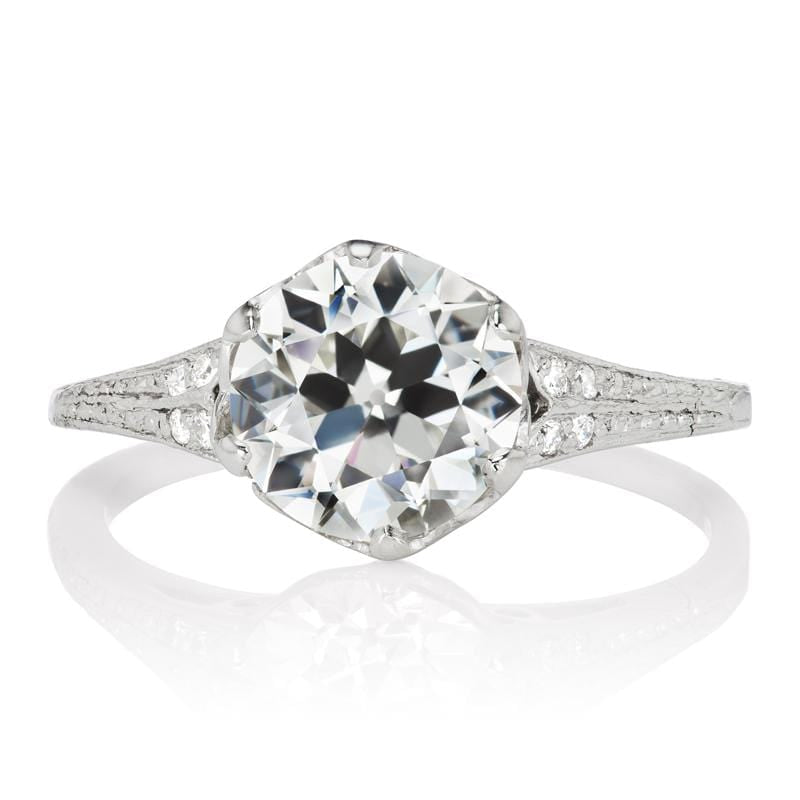 1.65ct Transitional cut diamond Ring