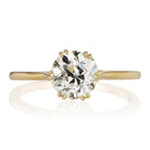 1.66ct old mine cut diamond Ring