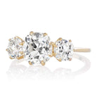 1.66ct old mine cut diamond Ring