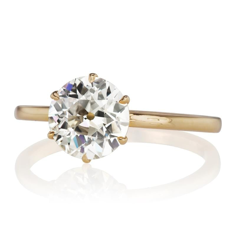 1.68ct Old European Cut Diamond diamond engagement ring