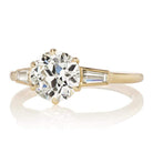 1.68ct old European cut diamond Ring