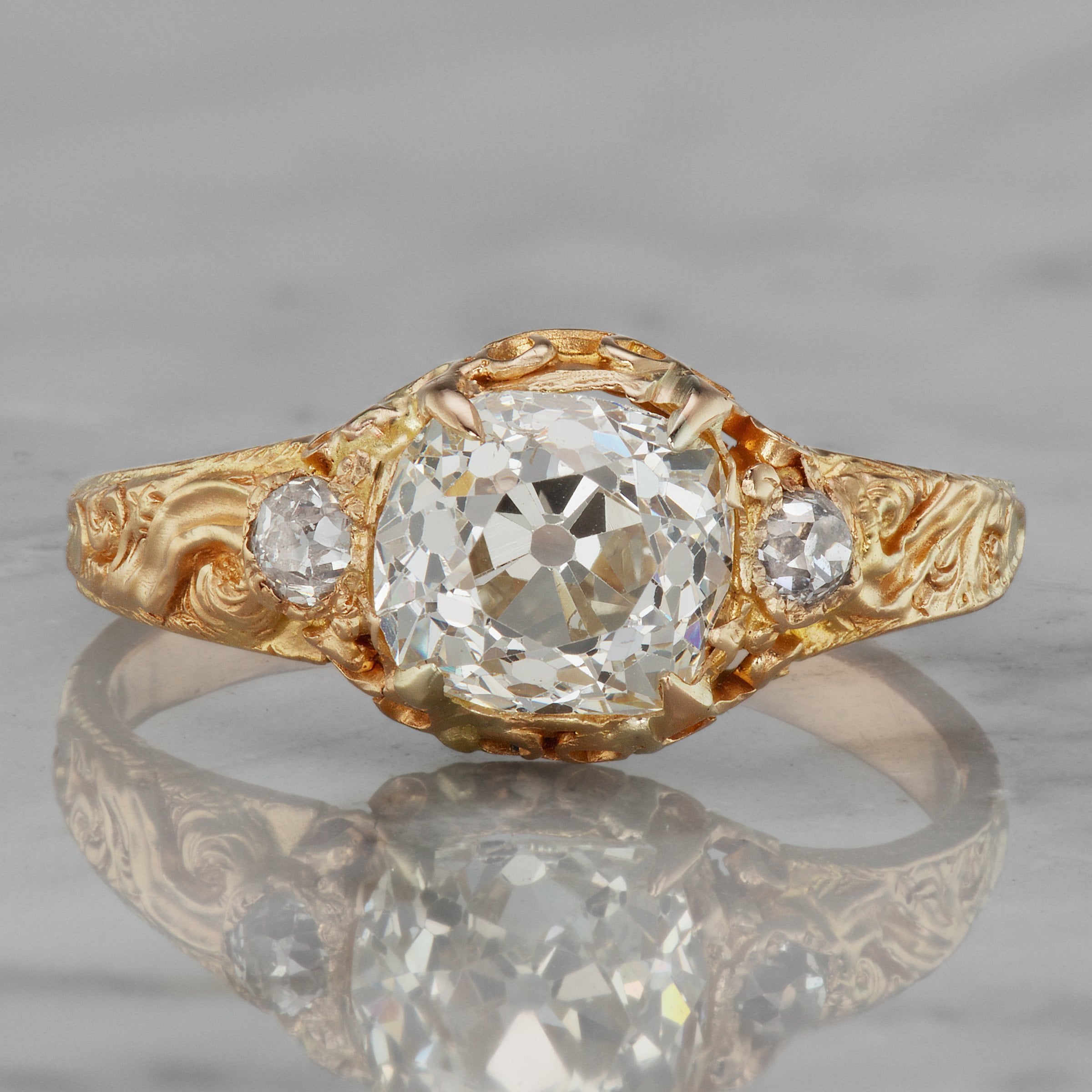 1.68ct Old Mine Cut Diamond