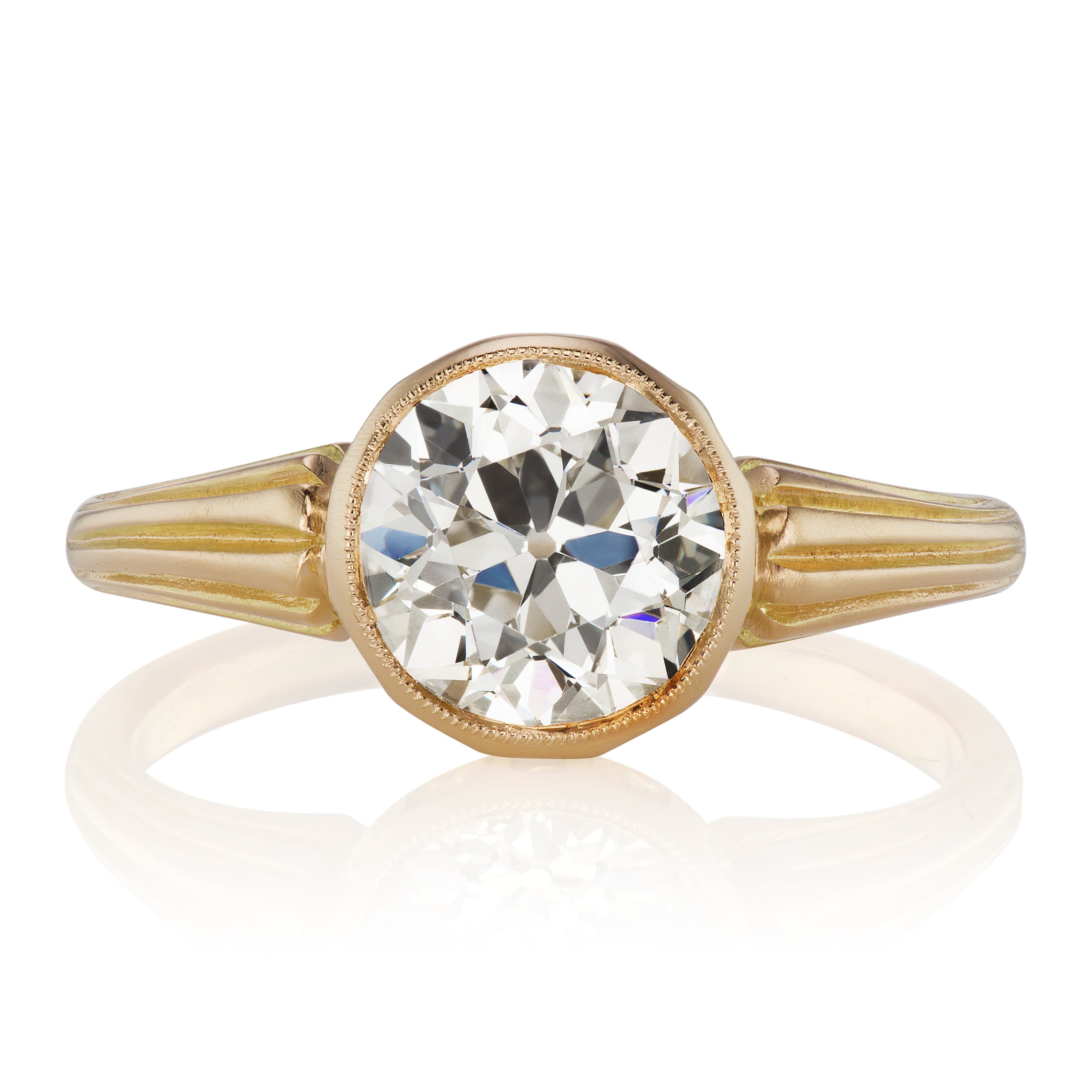 1.69ct old European cut diamond Ring