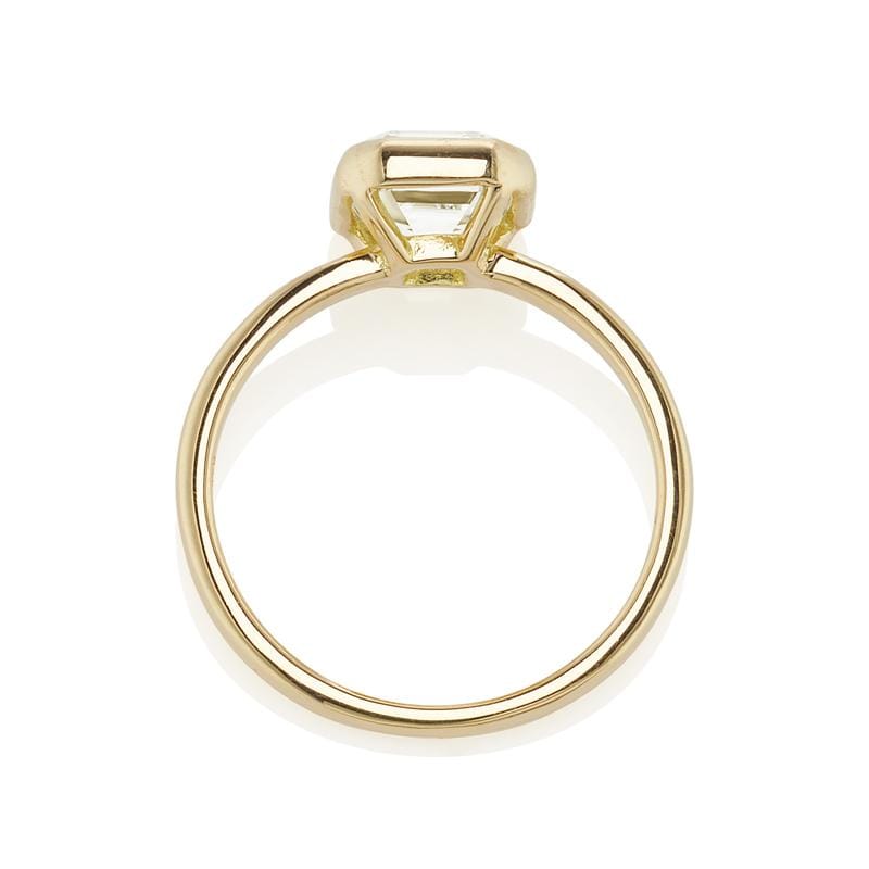 1.70ct Emerald cut diamond Ring