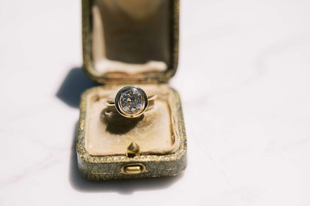 1.70ct old European cut diamond Ring