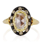 1.72ct Oval rose cut diamond