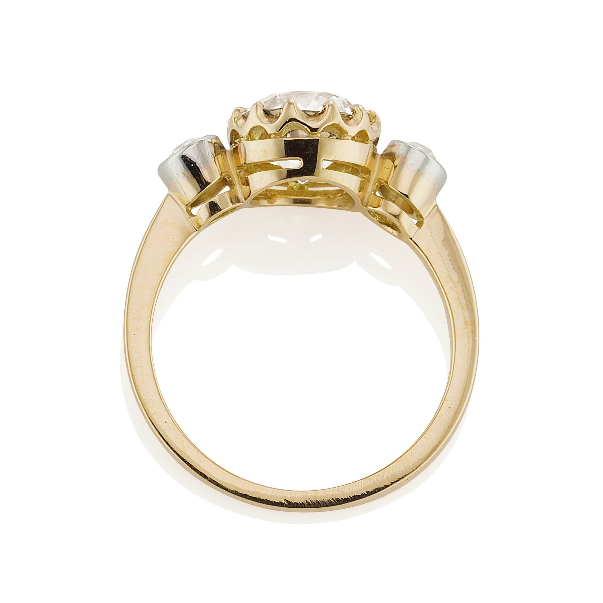 1.72ct Transitional cut diamond Ring