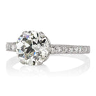 Art Deco Platinum Diamond Engagement Ring