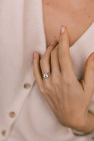 Art Deco Platinum Diamond Engagement Ring