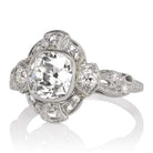 1.73ct old mine cut diamond Ring