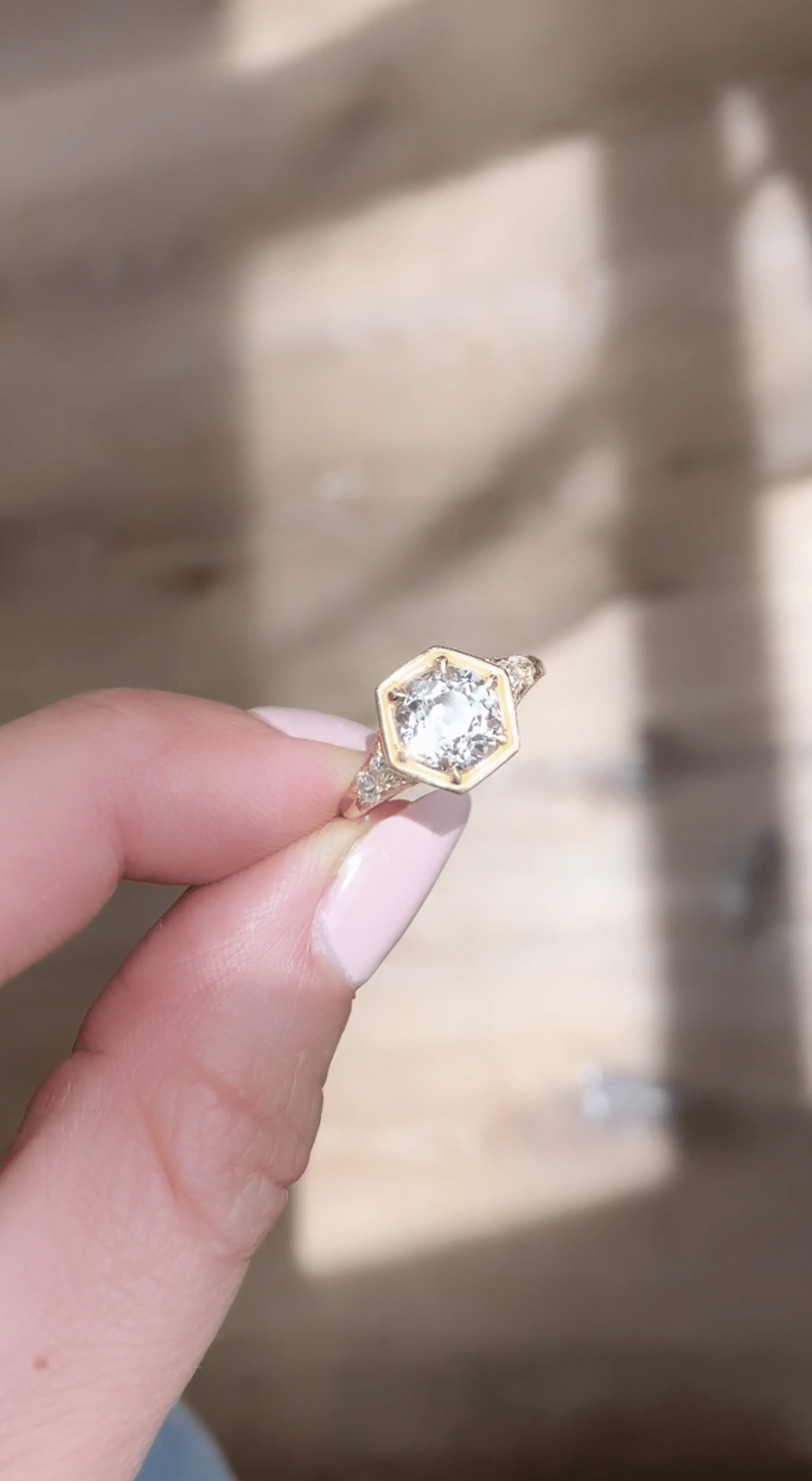 1.74ct old european cut diamond