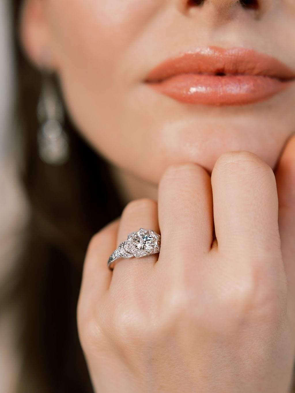 Old European cut diamond 