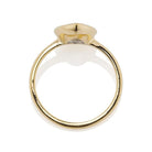 1.76ct Pear Rose cut diamond Ring