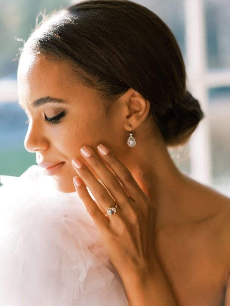 1.77ct Heart Shaped Rose Cut Diamond Ring