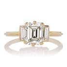 1.79ct Emerald cut diamond Rings