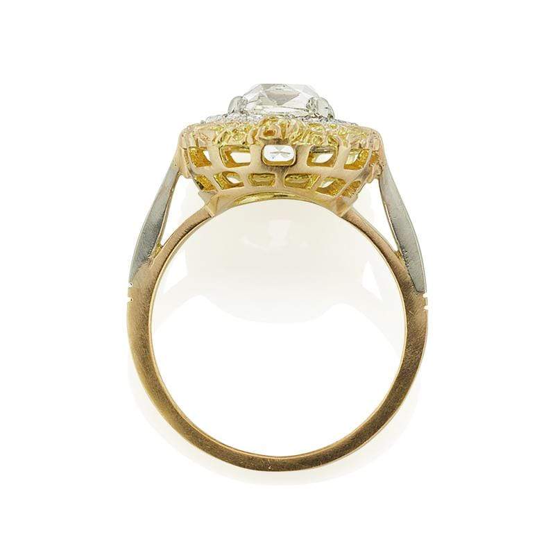 1.80ct old mine cut diamond