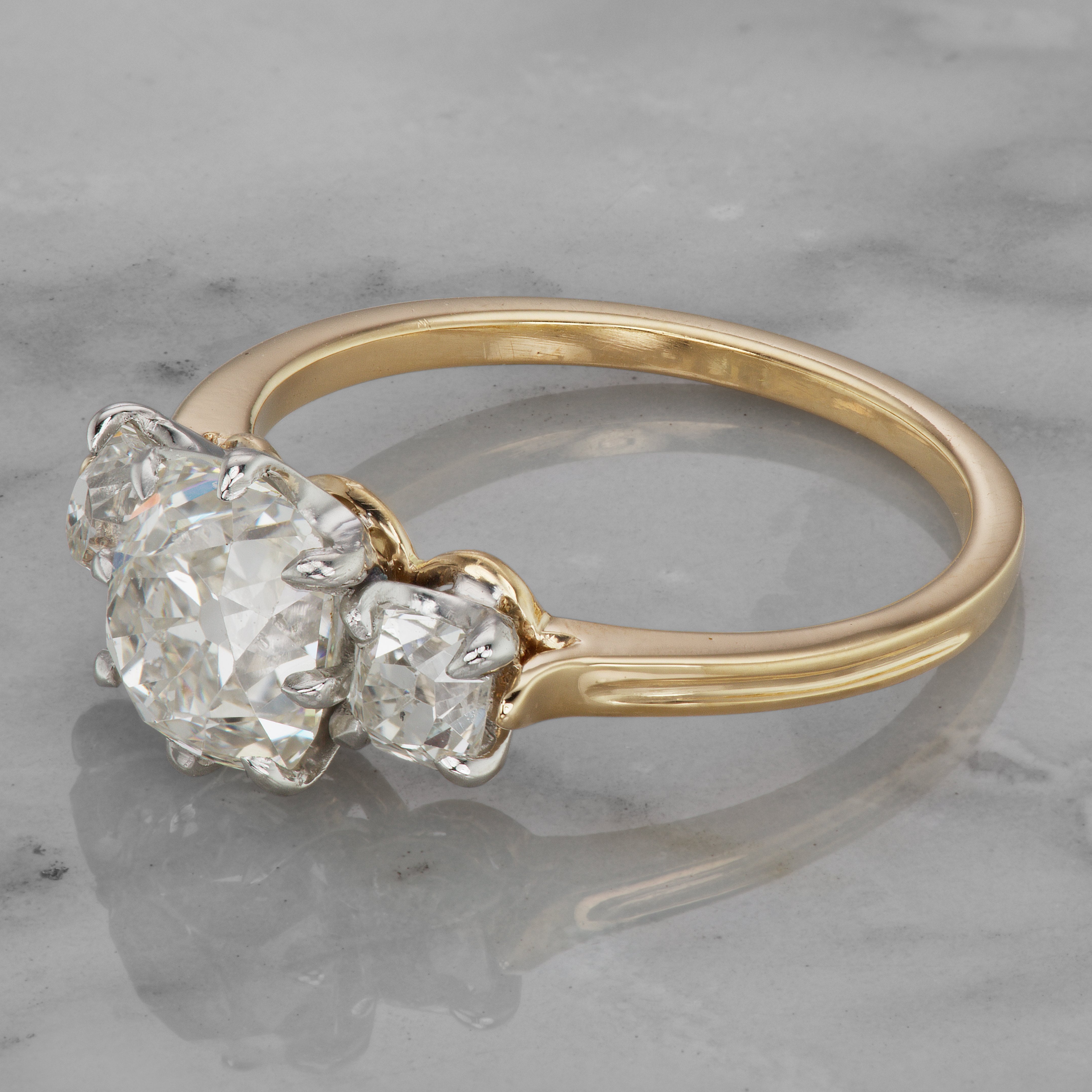 1.81ct old mine cut cushion